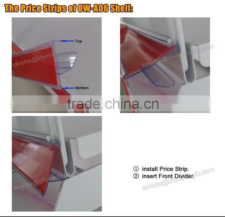 Middle East Style Gondola Island Supermarket Display Rack without Canopy