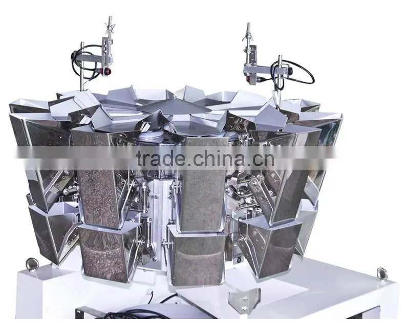 CE approved high speed and accuracy 10 Heads Computerized Combination Weigher HT-W10T