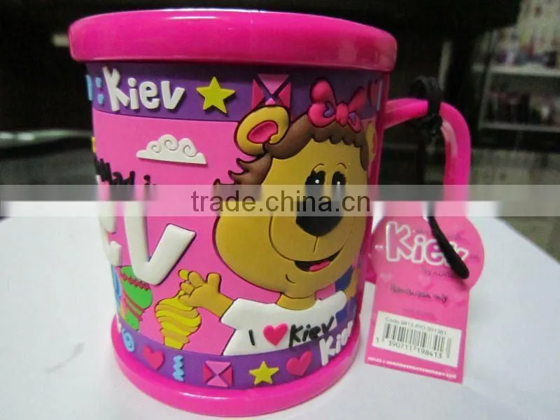 3d soft pvc mug