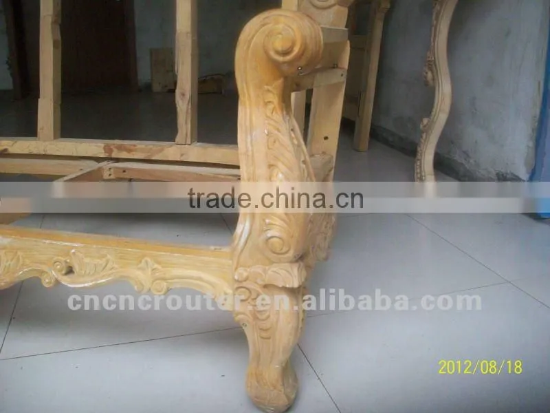 Eight Spindles art and craft cnc router with mass production for table legs and stair handrails