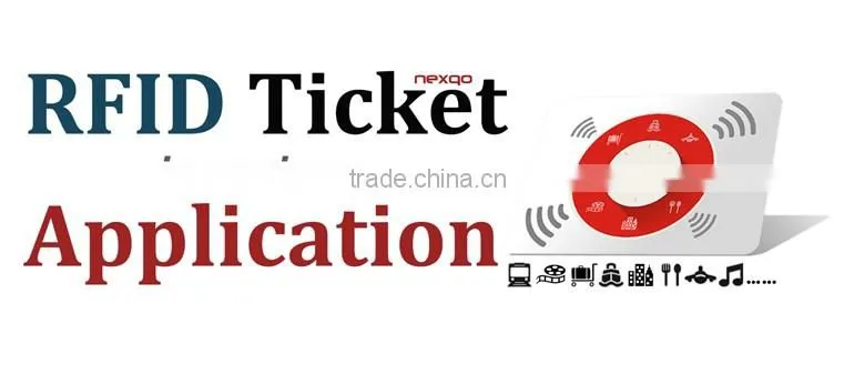 Low cost rfid tickets for walmart supermarket