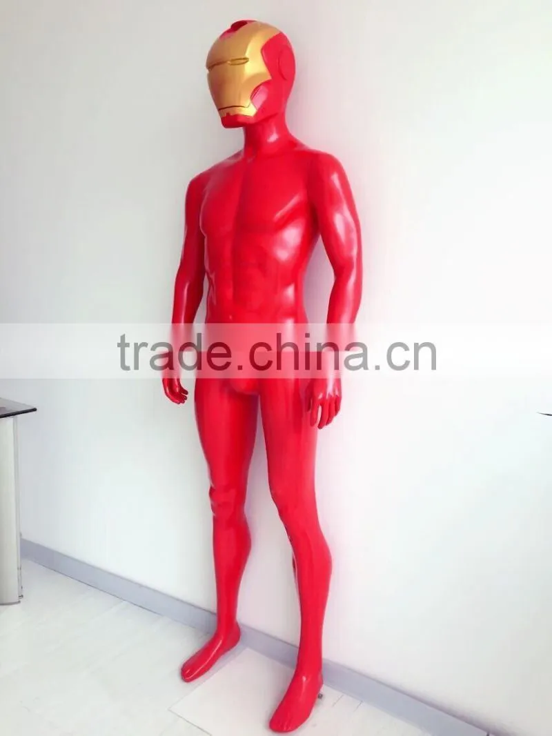 Fiberglass display mannequin for stocking for window display