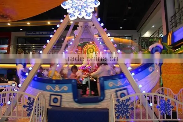 Direct factory amusement park rides mini pirate ship kiddie rides