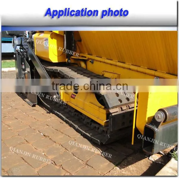 excavator rubber track pad with High performance