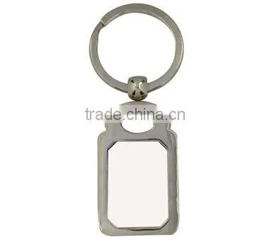 Factory wholesale custom metal sublimation blank key chain