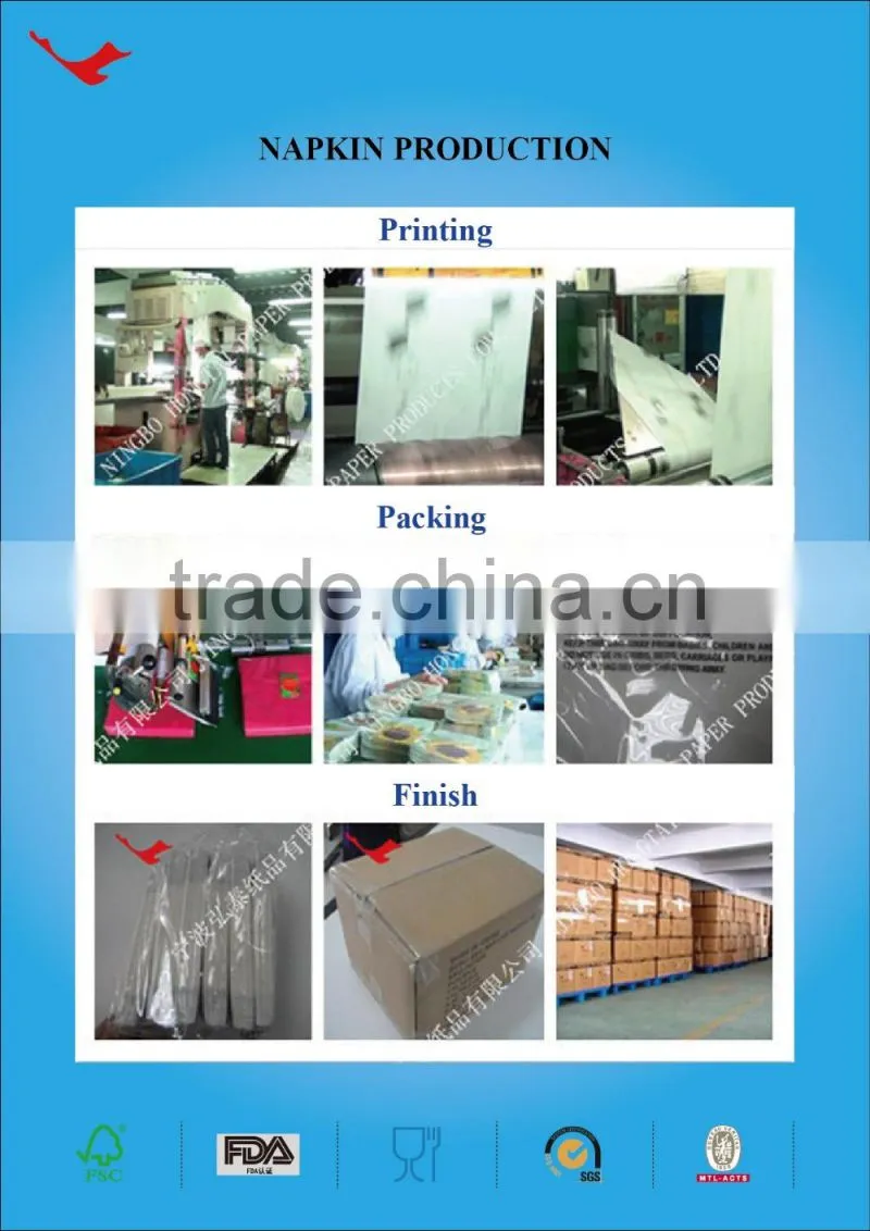 china top ten selling products used paper printed party set