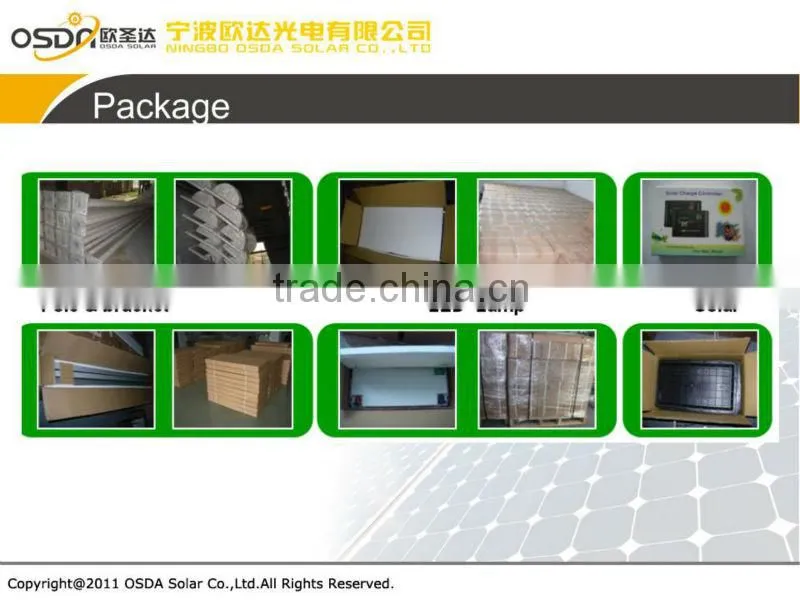 30w Solar street light