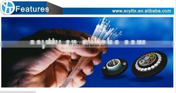 4 core multi mode aerial fiber optic cable GJYXCH manufacturer
