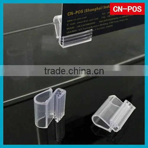 plastic display wire basket label holder for hanging
