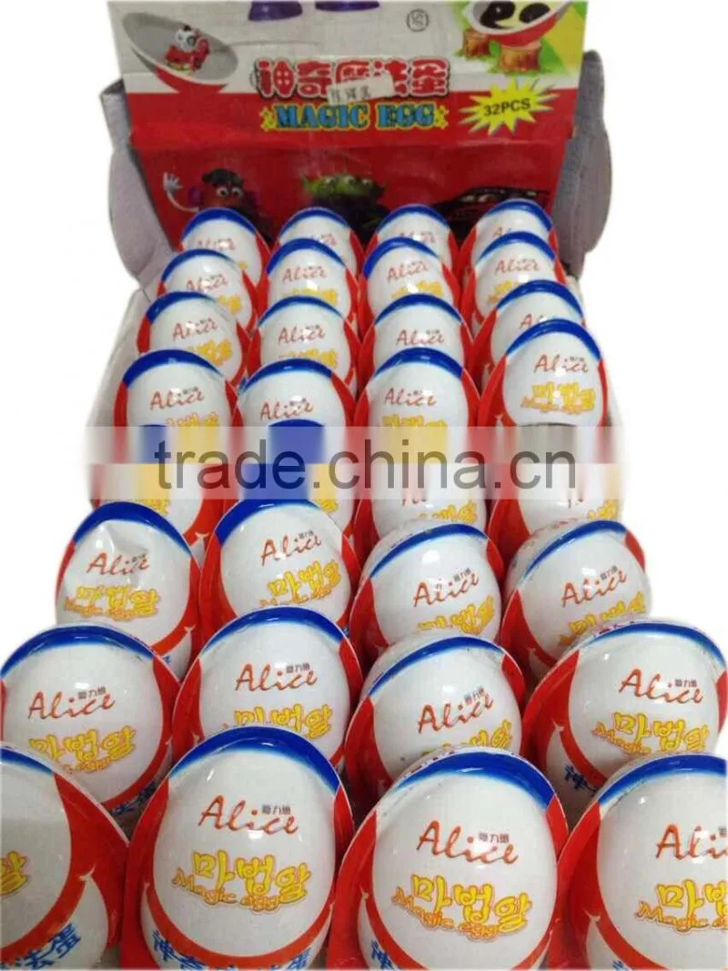 Bulk surprise egg toy candy easter egg chocolate candy