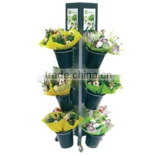 competitive metal flower display rack (factory)