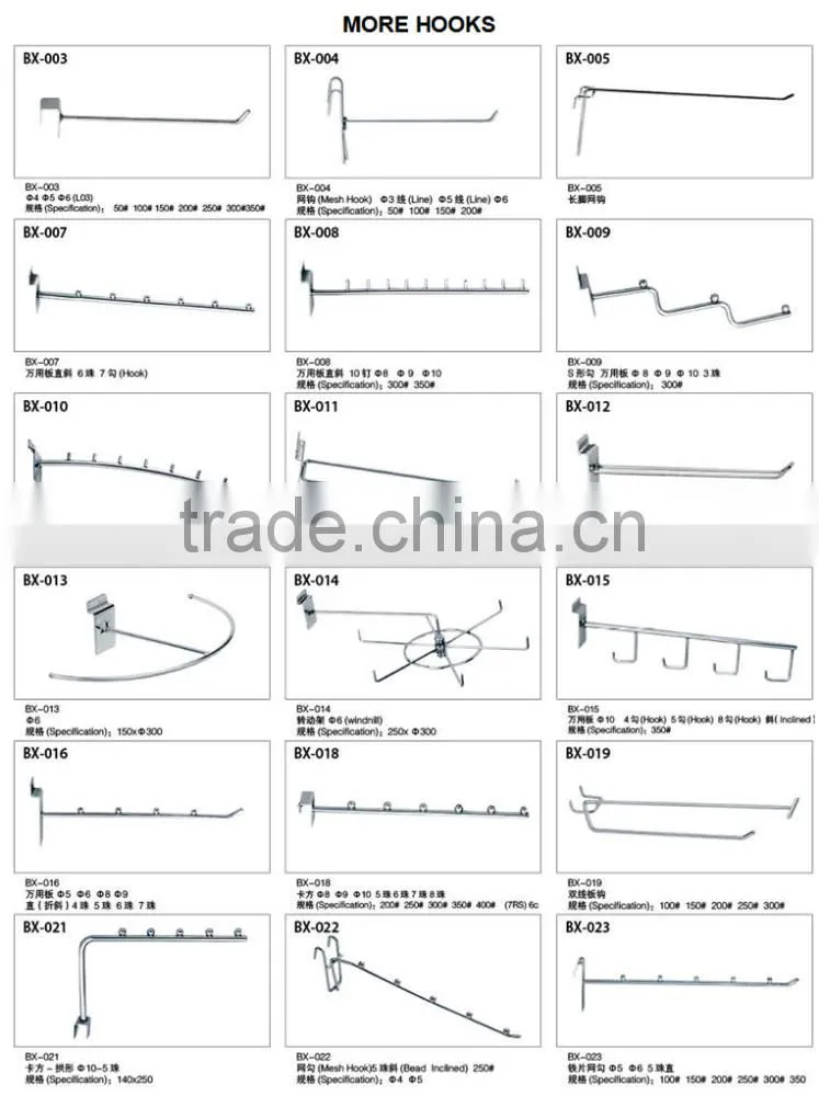 hot sale pegboard hook