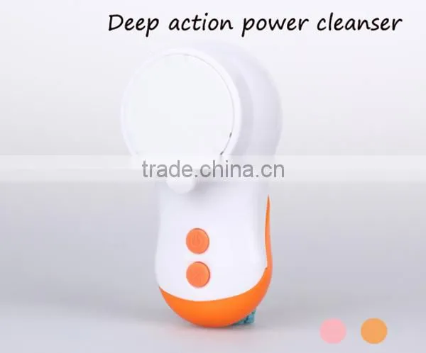 Beauty electric face exfoliator facial cleansing instrument