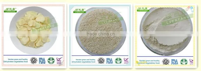 Dehydrated Garlic Flakes/Granules/Powder for Different Specification