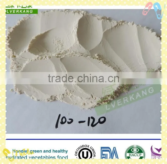 Milky white dried garlic baked powder, good garlic powders from Yongnian, China