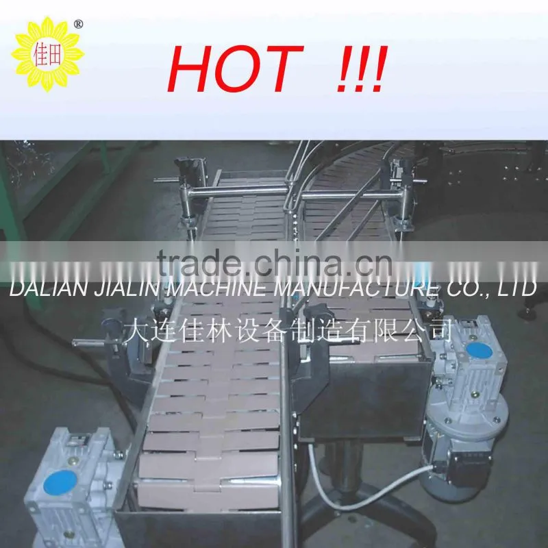 Chain conveyor mobile stainless steel transfer conveyor spiral chain conveyor