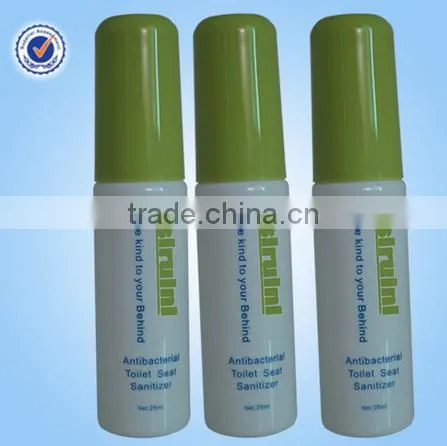FDA approved factory price fast delivery toilet seat sanitizer spray