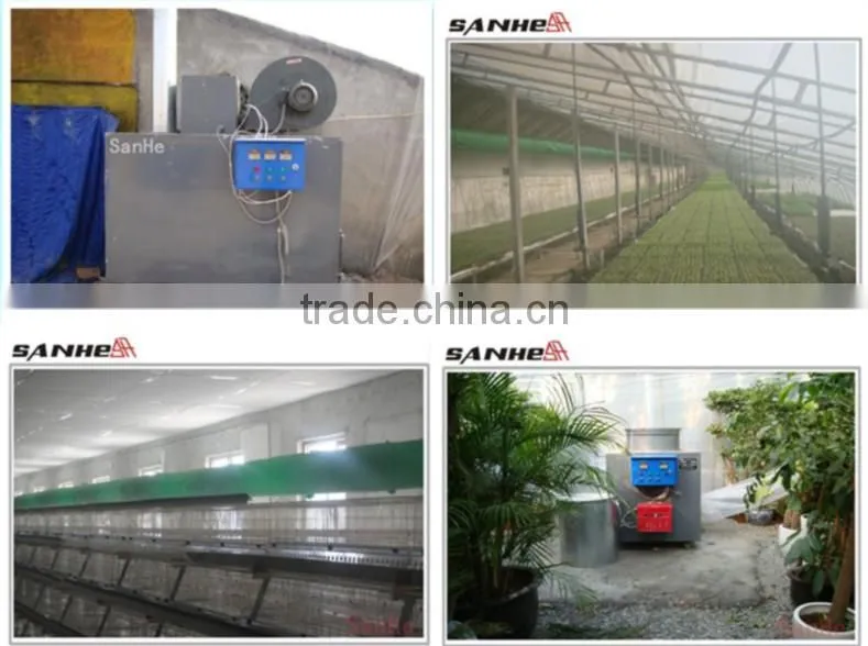 Latest Technology Greenhouse Auto Gas Burning Heating Machine