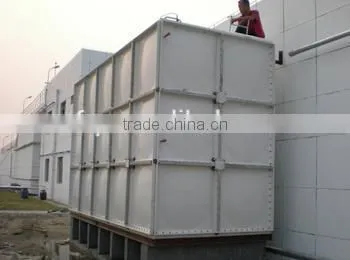 Environmental combined GRP sectional water tank for water filter