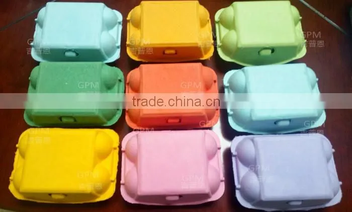 egg cartons wholesale manufacturers Custom High Quality paper pulp molded colored egg carton