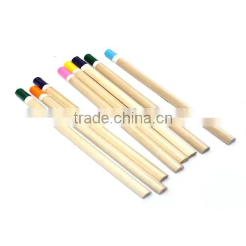 Jumbo Natural wooden pencils triangle