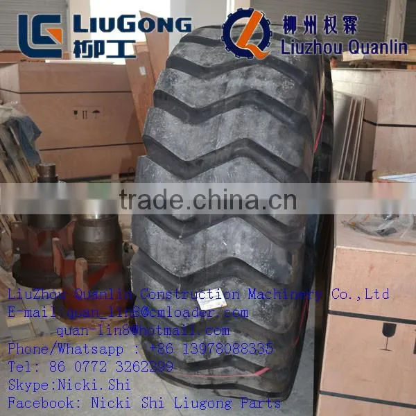 Liugong Spare parts 34C0037 tire assembly tyre assembly