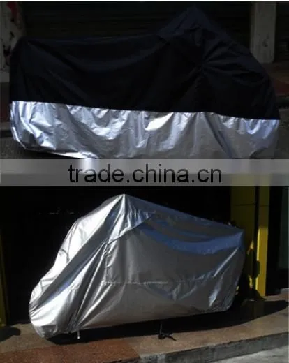 Universal Motorcycle Cover silver Rain Cover Waterproof & Dust-proof Uv protection Custom size and Color for Motorcycle