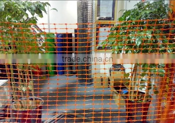 Plastic warning barrier fence/orange plastic safety fence