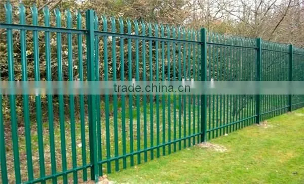 China top supplier Low carbon steel wire Palisade fence