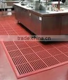 Anti slip rubber floor