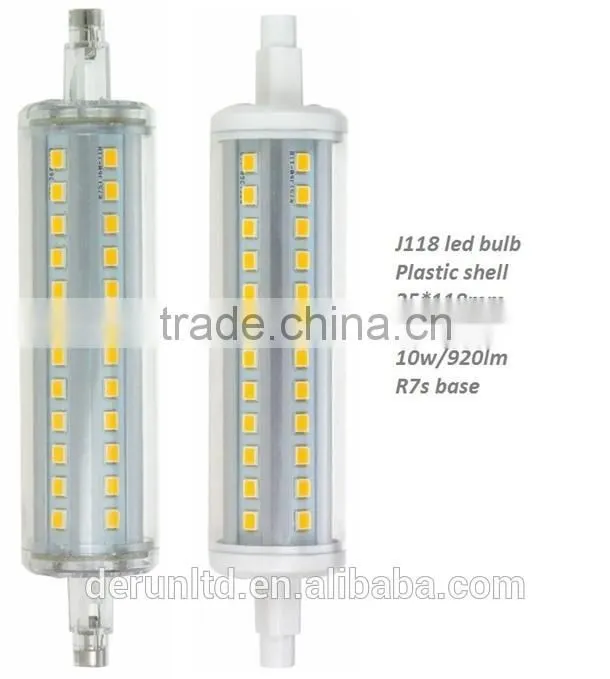 New product J118 LED BULB 10W led the lamps clear R7S led light