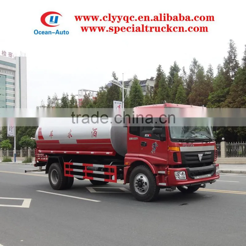 FOTON Auman EURO3 10000L water spraying tanker for sale