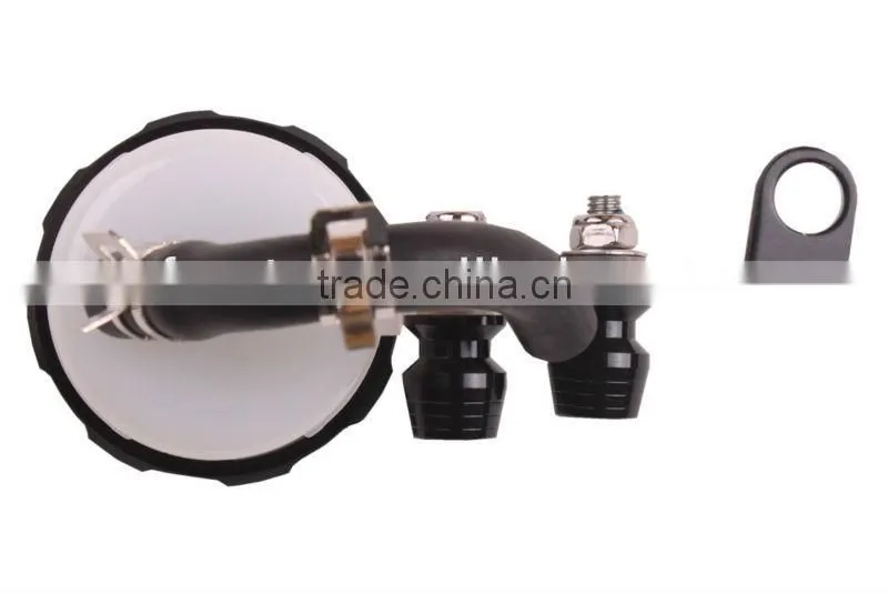 High Performance CNC Motorcycle Brake Tank Reservoir for Honda Yamaha Suzuki Kawasaki Aprilia BMW Ducati KTM Black