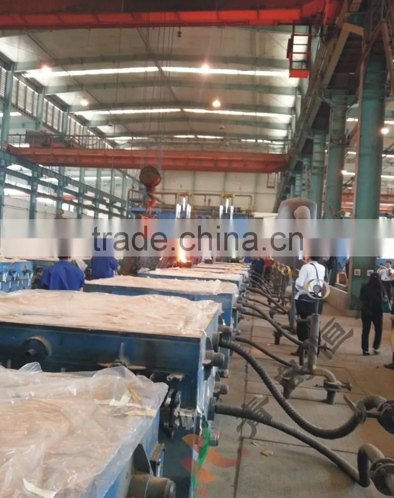 good quality caly sand casting molding line