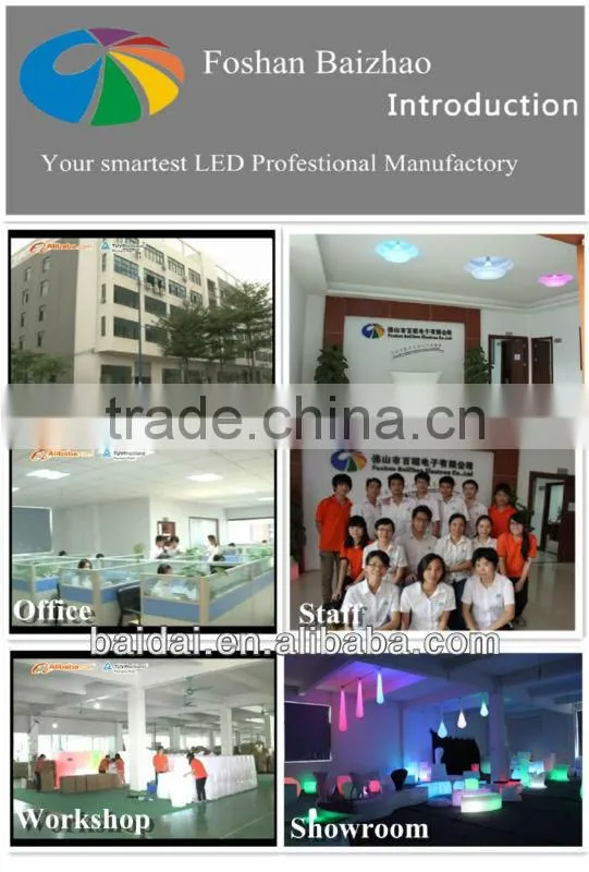 LED flower pot snake shape