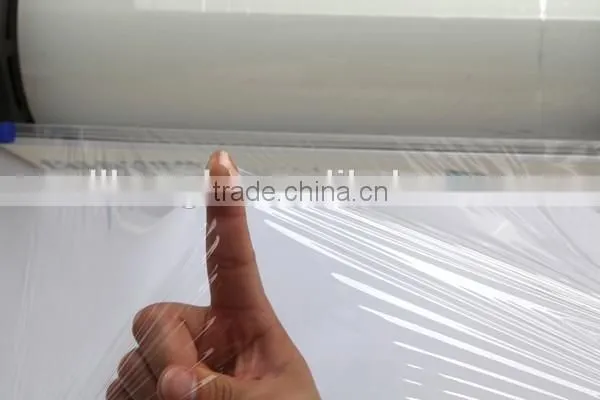 plastic cutter PE cling film for food wrap/PE cling film without PVC/PE Cutter cling film