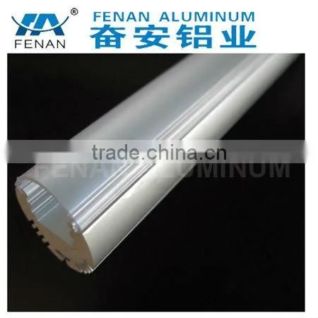 Aluminum LED profiles for step lighting in cinema in black and silver color