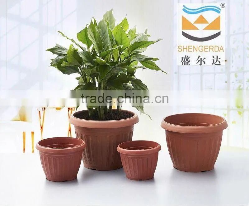 terracotta round plastic pots for nursery plants