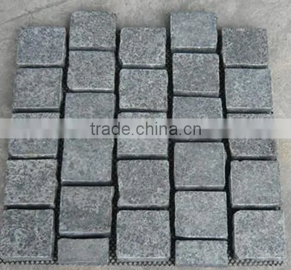 stone type dark basalt cobble stone