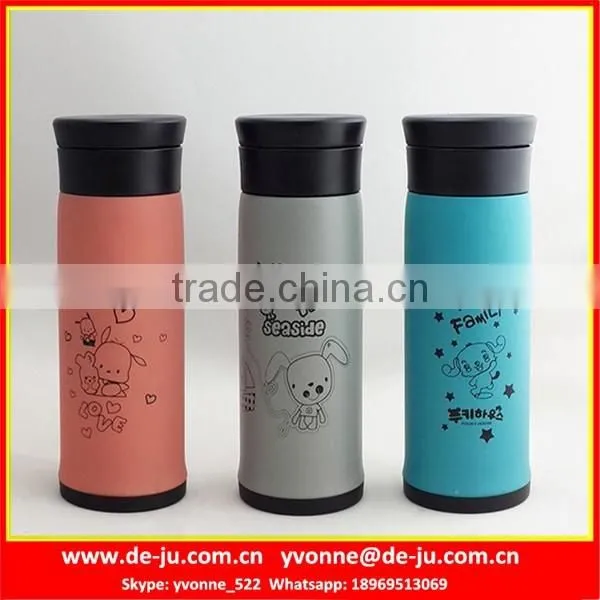 Stainlesss Steel Vacuum School Water Bottle