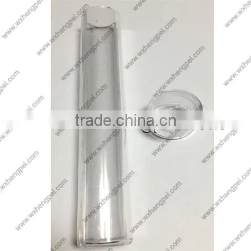 Cleverish portable cute transparent plastic storage wedding pipe kit