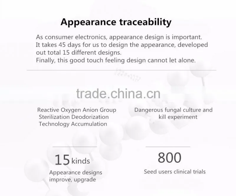 2017 New Arrival Innovative Smart Mobile APP Control Shoe Sterilizer, Mini Aluminum Capsule Design Oxygen Anion Shoe Sterilizer