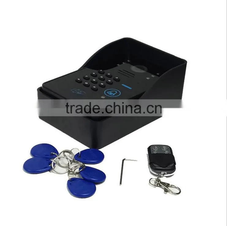 Ultrathin Multifunction Unlock 7" wire digital HD Visible Door Bell
