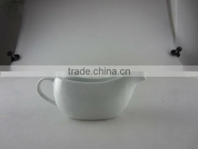 porcelain gravy boat,white milk cup,stock porcelain milk cup
