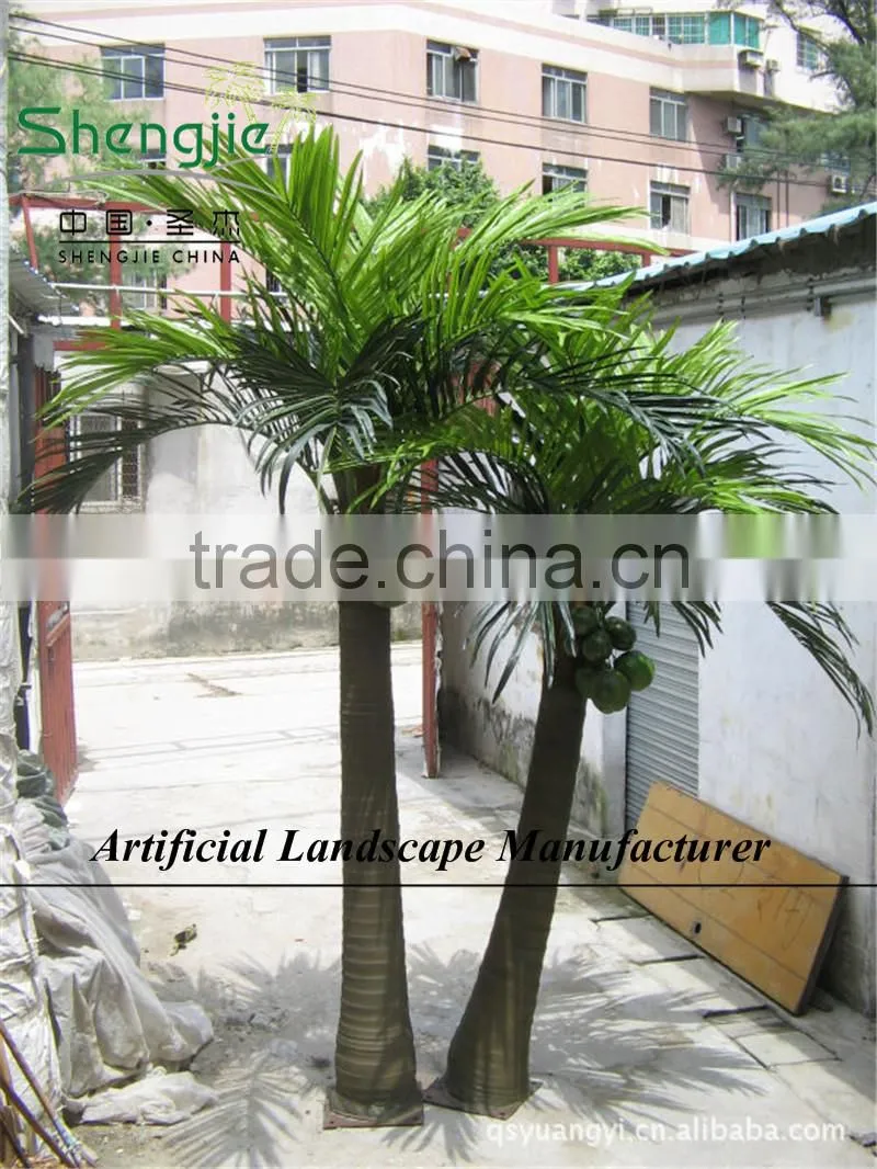 indoor artificial coconut tree fake artificial coconut tree,fake plastic tree and plants,fake trees