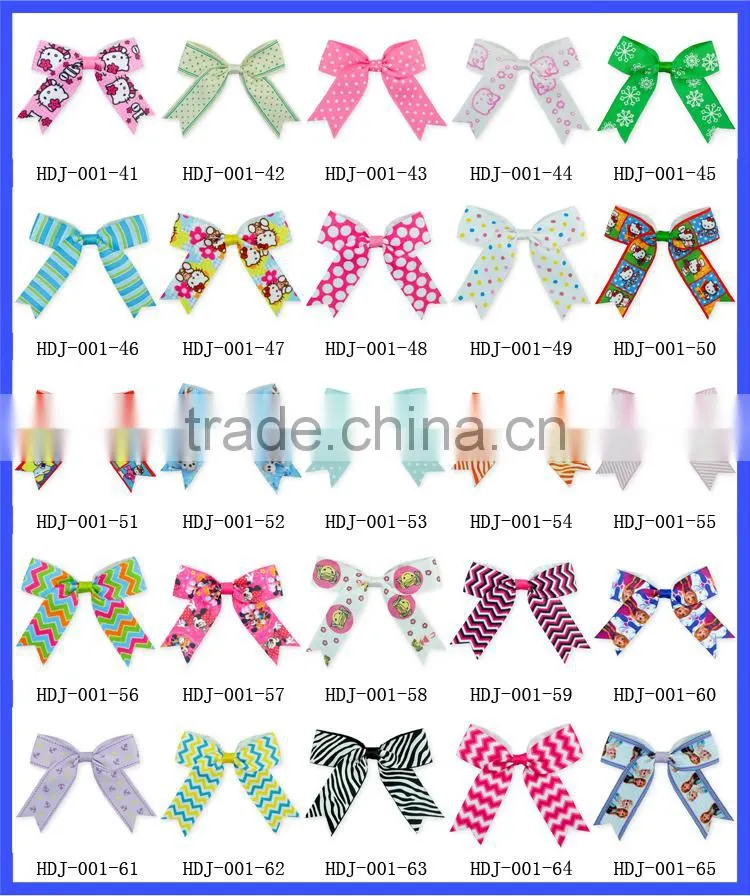 Cute Cartoon Boutique Baby Girls Hair Ribbon Princess Christmas Ribbon Hair Bow