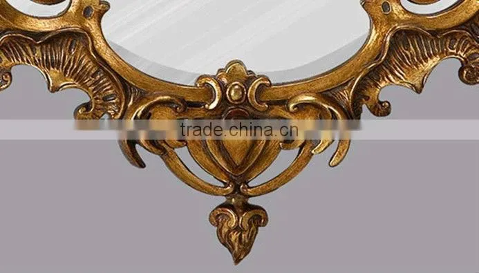 Ornate resin Living room Decorative wall mirror FA-033S-01