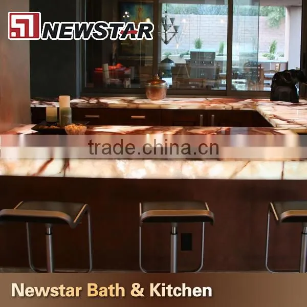 Chinese high quality beaufiful lighted counter top