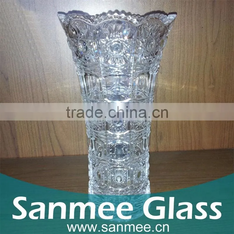 Tall vase for candles and flowers,vase decoration,home decoration vase