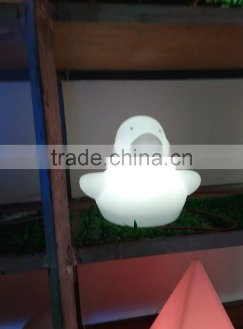 Floting lighting fountain decoration led duck